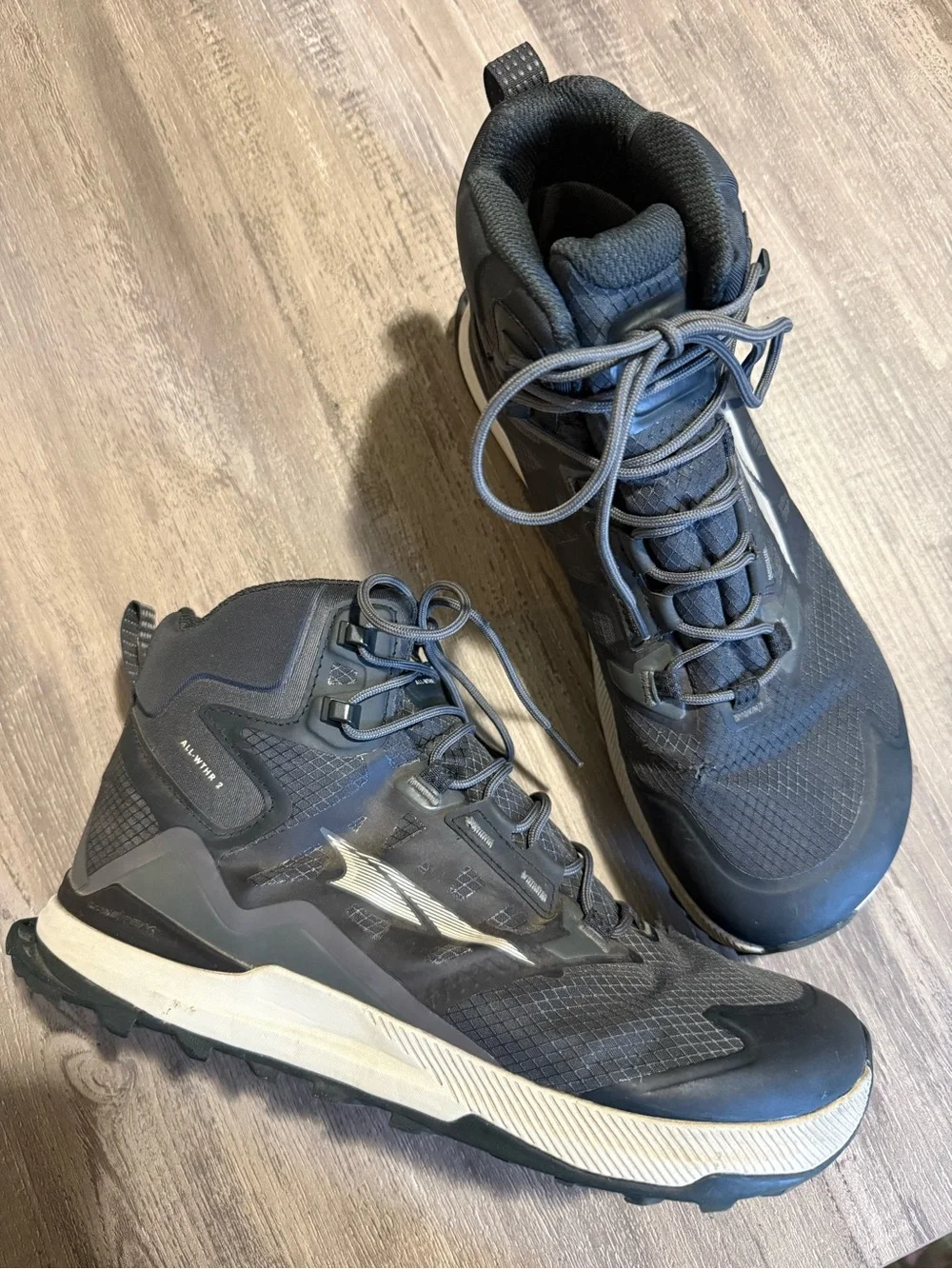 Altra Lone Peak All WHTR Mid 2 Men's High-Top Performance Hiker in Dark Gray